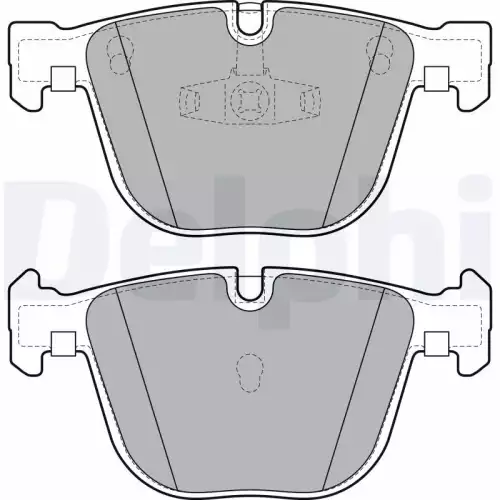 DELPHI Arka Fren Balatası Tk LP2141