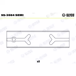 GLYCO Piston Kol Burcu Std 55-3984 SEMI