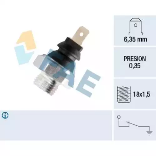 FAE Yağ Basınç Müşürü-Sensörü FAE 11620