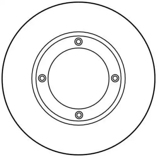 TRW Ön Fren Diski 215.4.mm DF1925