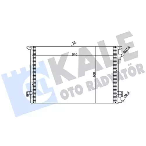 KALE Klima Radyatörü Kondanser 388900