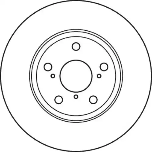 TRW Ön Fren Diski Havalı 295.5mm Takım DF4939S