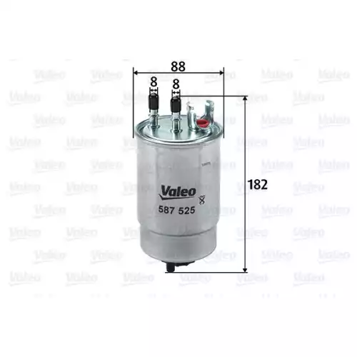 VALEO Yakıt Filtre Mazot 587525