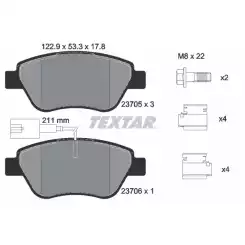 TEXTAR Ön Fren Balatası 2370502