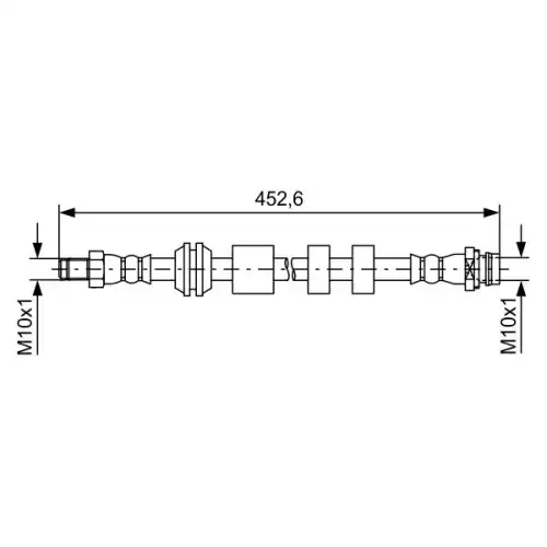 BOSCH Fren Hortumu Ön 1987481741