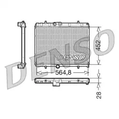 DENSO Motor Su Radyatörü DRM21057