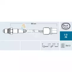 FAE Lambda Oksijen Sensörü FAE 75075