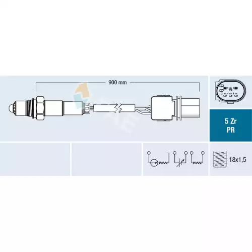 FAE Lambda Oksijen Sensörü FAE 75075