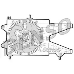 DENSO Fan Motoru Komple DER09041