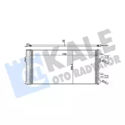 KALE Klima Radyatörü Kondanser 347465