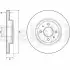 DELPHI Ön Fren Diski Havalı 280 4 Karbon Kaplamalı BG4743C