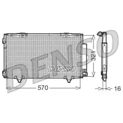 DENSO Klima Radyatörü Kondenser DCN50011