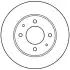 TRW Ön Fren Diski Havalı 257.4mm DF4158