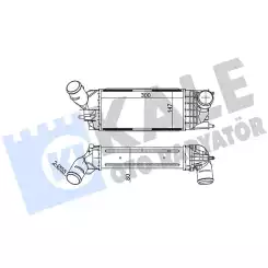 KALE Turbo Radyatörü İntercooler 343900