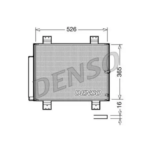 DENSO Klima Radyatörü Condenser DCN35002