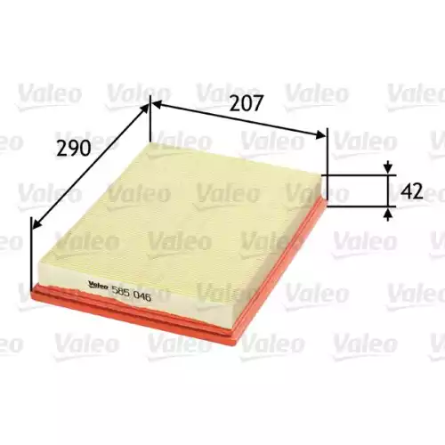 VALEO Hava Filtre 585046