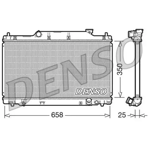 DENSO Motor Su Radyatörü DRM40007