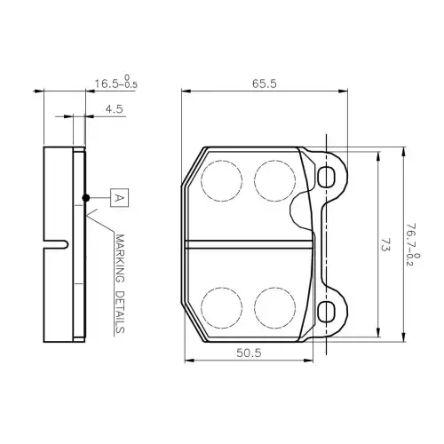 BOSCH Ön Fren Balatası 0986TB2052