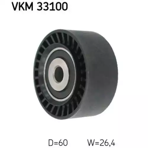 SKF V Kayış Gergi Rulmanı VKM33100