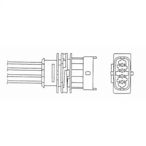 NGK Lamda Oksijen Sensörü Katalızatör NGK 5658