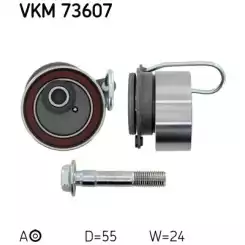 SKF Eksantrik Gergi Rulmanı VKM73607