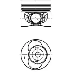 KOLBENSCHMIDT Motor Piston 81.00mm 40683600