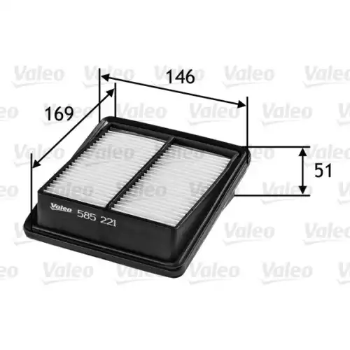 VALEO Hava Filtre 585221