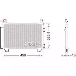 DENSO Klima Radyatörü Kondenser DCN50029