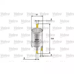 VALEO Yakıt Filtre Benzin 587030