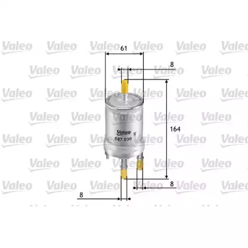 VALEO Yakıt Filtre Benzin 587030