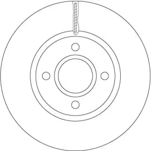 TRW Ön Fren Diski 278.4mm DF6509