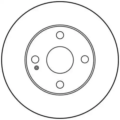 TRW Ön Fren Diski Havalı 235.4mm DF3089