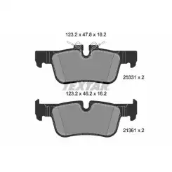 TEXTAR Arka Fren Balatası 2533101