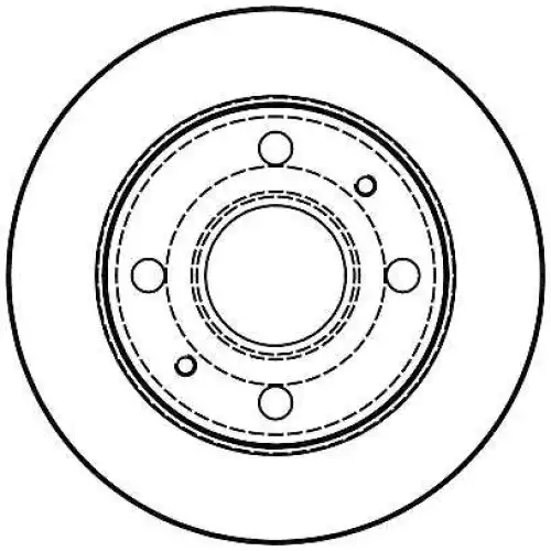 TRW Ön Fren Diski 211.4mm DF4070