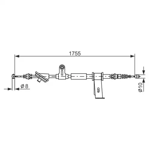 BOSCH El Fren Teli 1755 Mm 1987477111