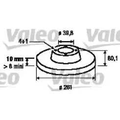 VALEO Arka Fren Diski 186302