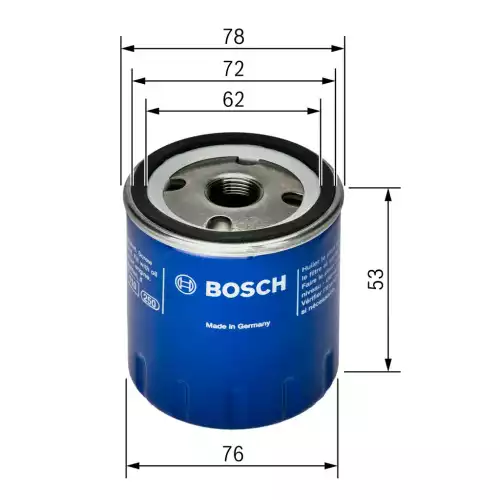 BOSCH Yağ Filtre 0451103336