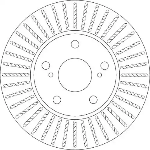 TRW Ön Fren Diski Havalı 277.5mm Takım DF6679