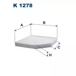 FILTRON Polen Filtre K1278