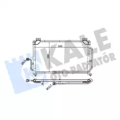 KALE Klima Radyatörü Kondanser 345175