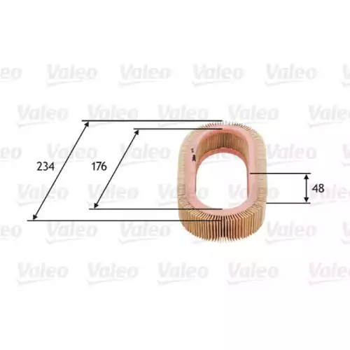 VALEO Hava Filtre 585628