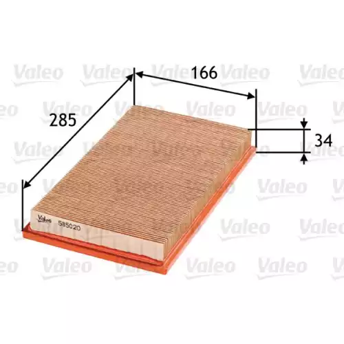 VALEO Hava Filtre 585020