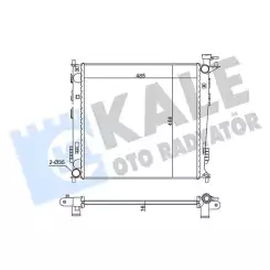KALE Motor Su Radyatörü 341960
