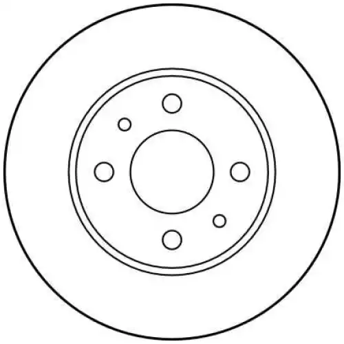 TRW Ön Fren Diski DF1745