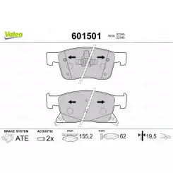 VALEO Ön Fren Balatası 16 Inch+ 300Mm 601501