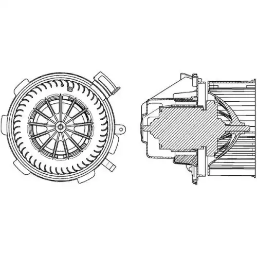 MAHLE Kalorifer Motoru AB88000P