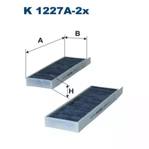 FILTRON Polen Filtre K1227A-2x