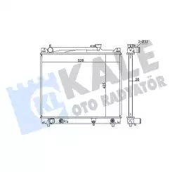 KALE Motor Su Radyatörü 365200