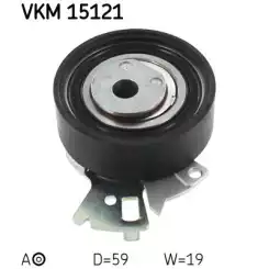 SKF V Kayış Gergi Rulmanı VKM15121