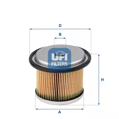 UFI Yakıt Filtre 26.676.00